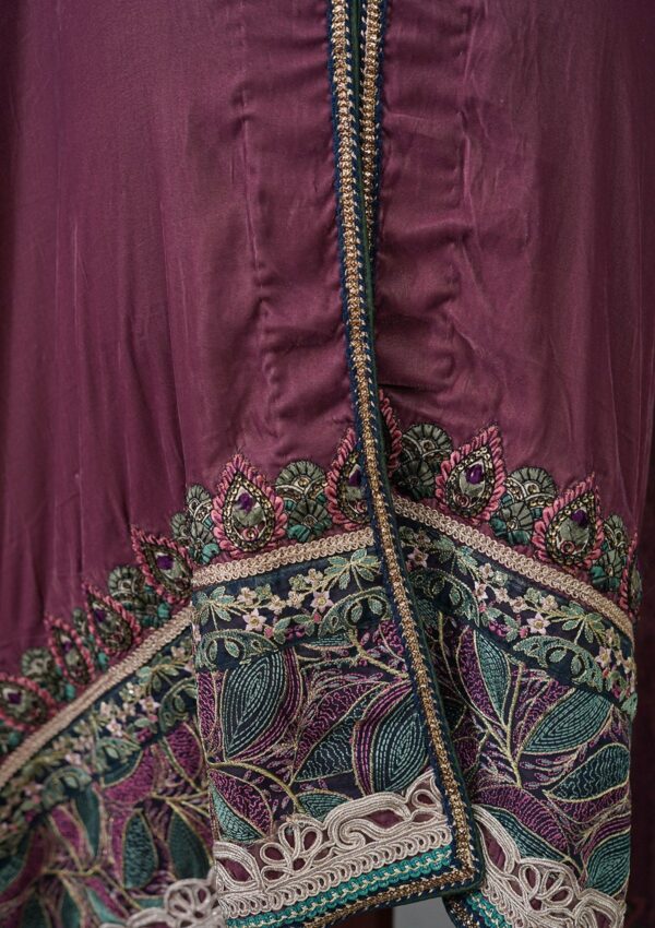 Sadias Collection D 30 Velvet Shawl Formal Collection - Image 3