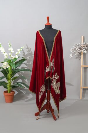 Sadias Collection D 31 Velvet Shawl Formal Collection