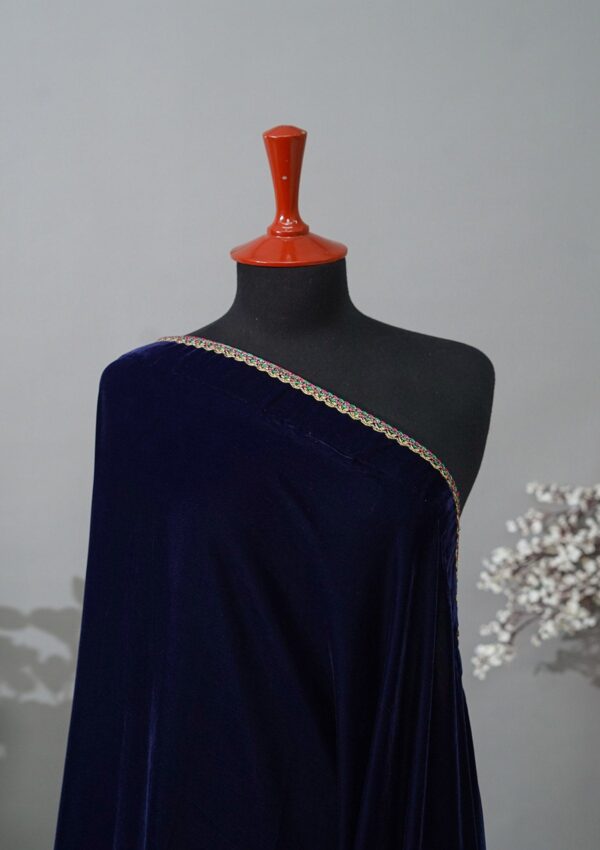 Sadias Collection D 33 Velvet Shawl Formal Collection - Image 2