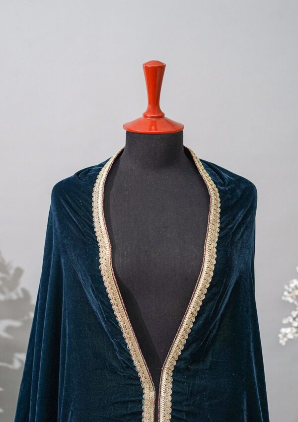 Sadias Collection D 35 Velvet Shawl Formal Collection - Image 2