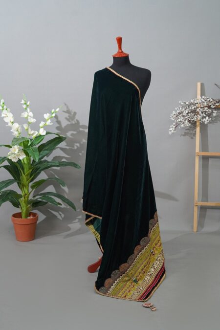 Sadias D 36 Velvet Shawl 