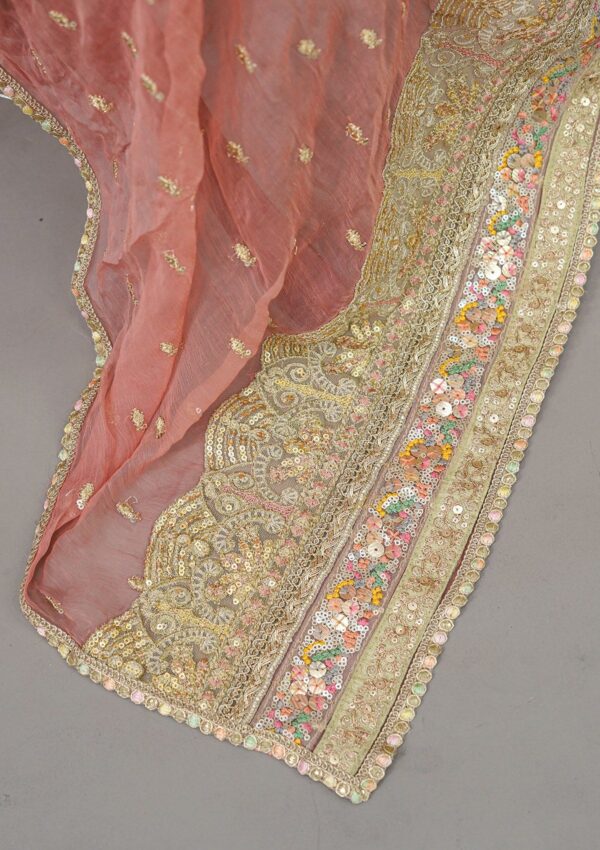 Sadias Collection D 38 Chiffon Shawl Formal Collection - Image 3