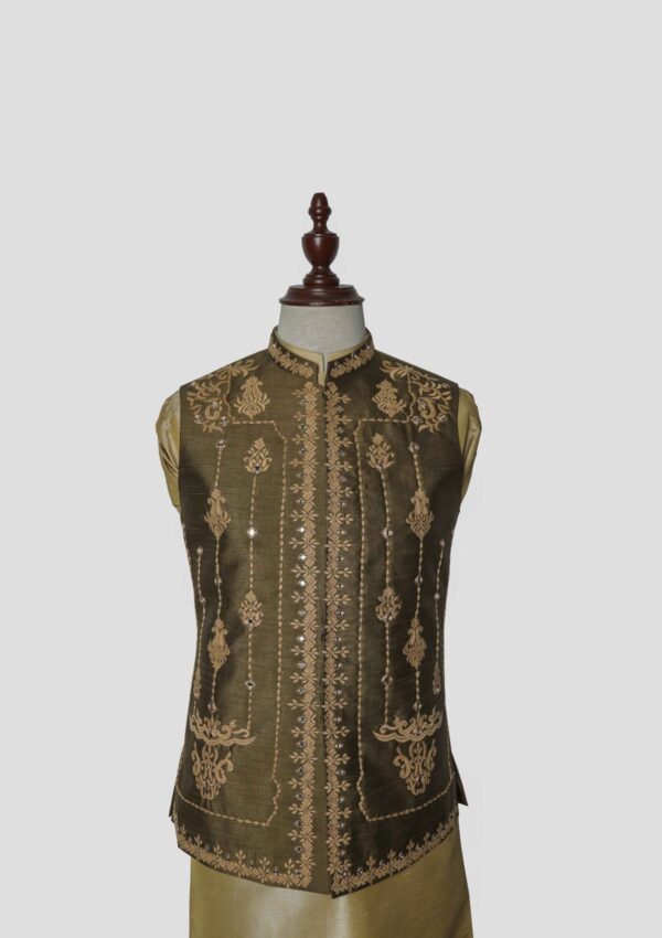 T Waistcoat Fw 95006 Ark Apparel Stitched Collection - Image 2