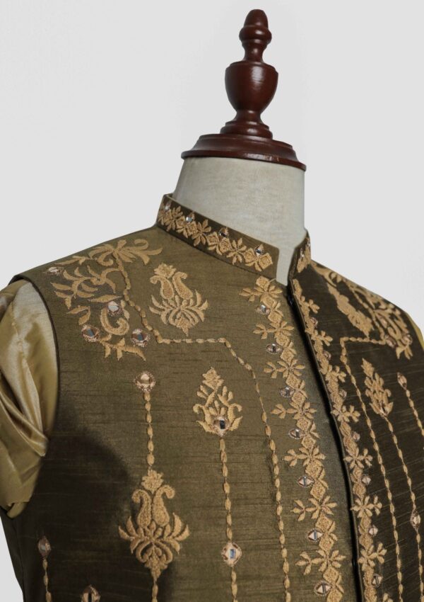 T Waistcoat Fw 95006 Ark Apparel Stitched Collection - Image 3