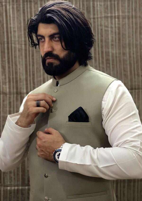 T Waistcoat Suit Rwt 1140 Ark Apparel Stitched Collection - Image 3