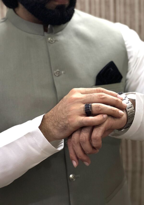 T Waistcoat Suit Rwt 1140 Ark Apparel Stitched Collection - Image 4