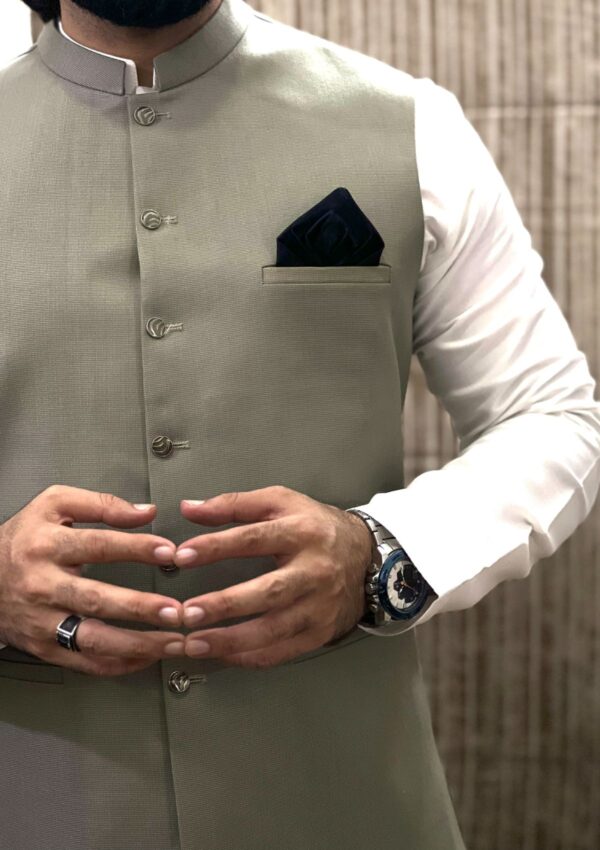 T Waistcoat Suit Rwt 1140 Ark Apparel Stitched Collection - Image 5