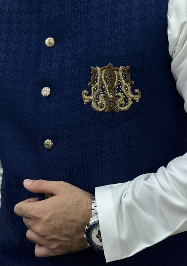 T Waistcoat Suit Rwt 1190 Ark Apparel Stitched Collection - Image 3
