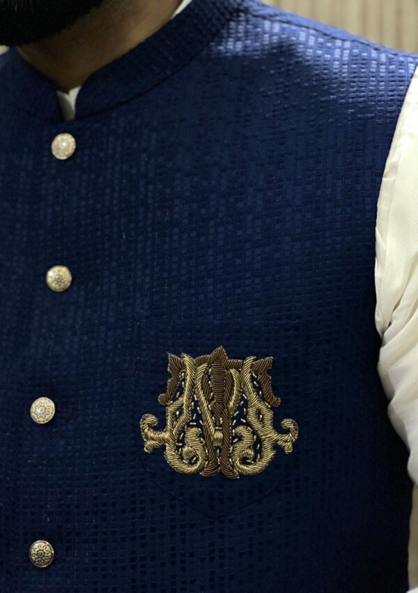 T Waistcoat Suit Rwt 1190 Ark Apparel Stitched Collection - Image 4