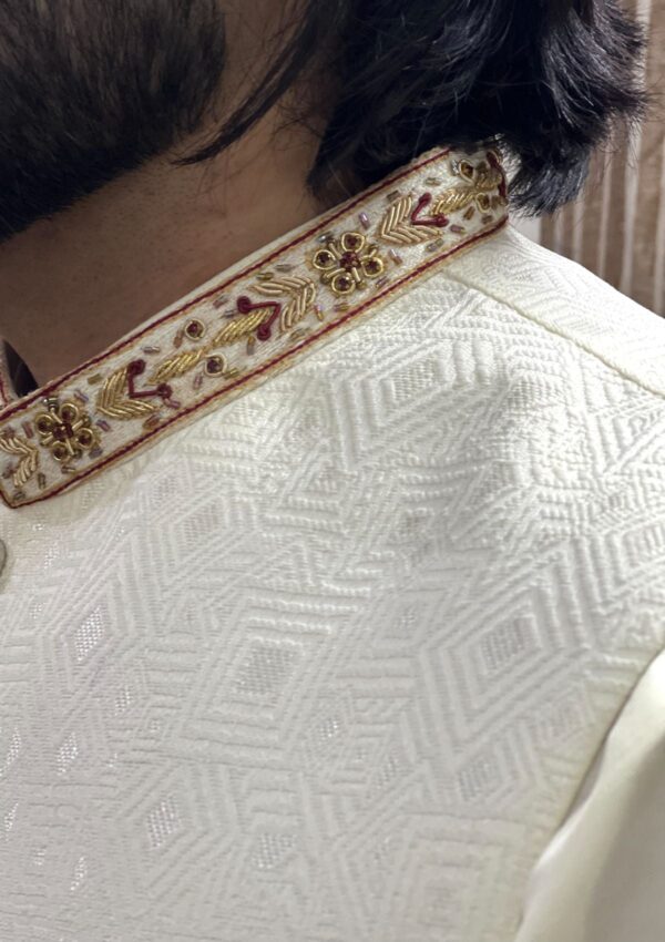 T Waistcoat Suit Rwt 1200 Ark Apparel Stitched Collection - Image 3
