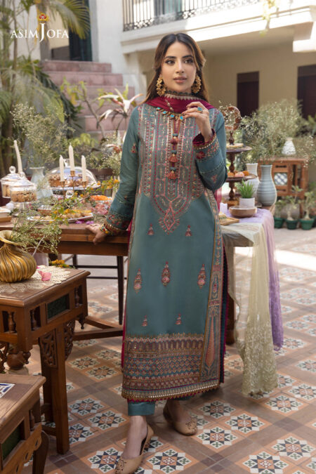 Asim Jofa Ajzb-06 Embroidered