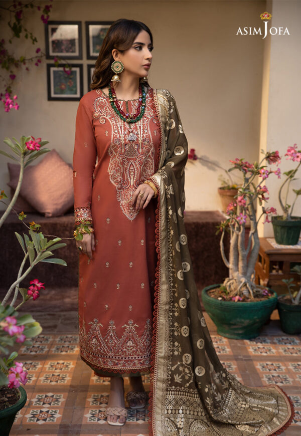 Asim Jofa Ajzb-14 Embroidered