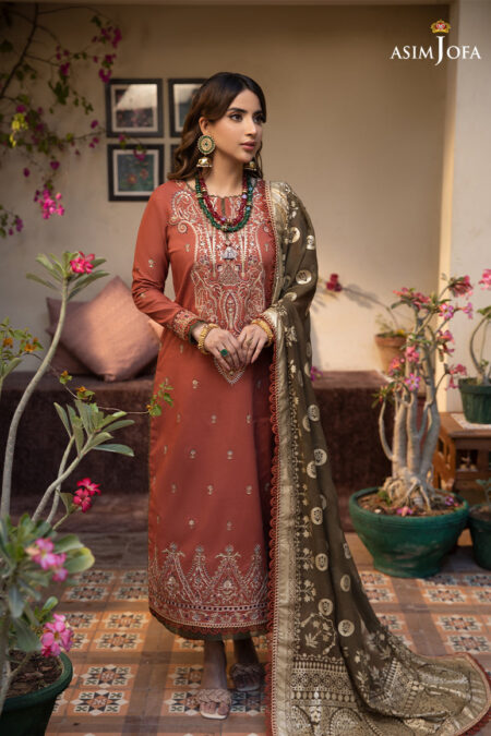 Asim Jofa Ajzb-14 Embroidered