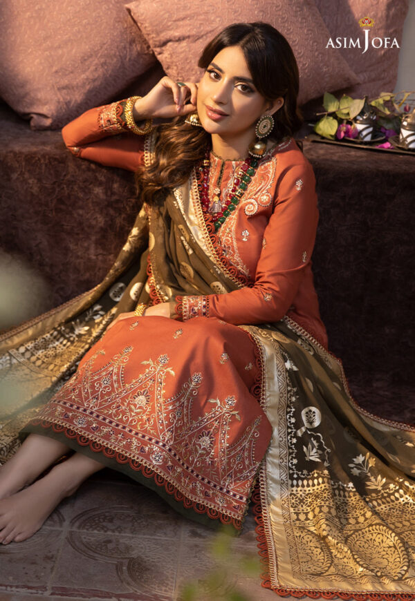 Asim Jofa Ajzb-14 Embroidered