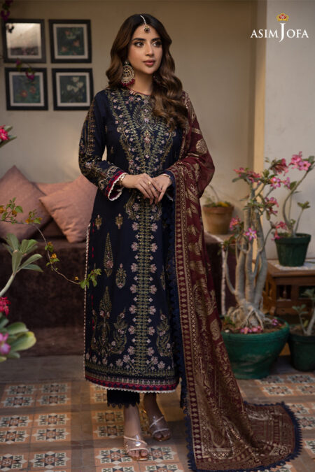 Asim Jofa Ajzb-22 Embroidered
