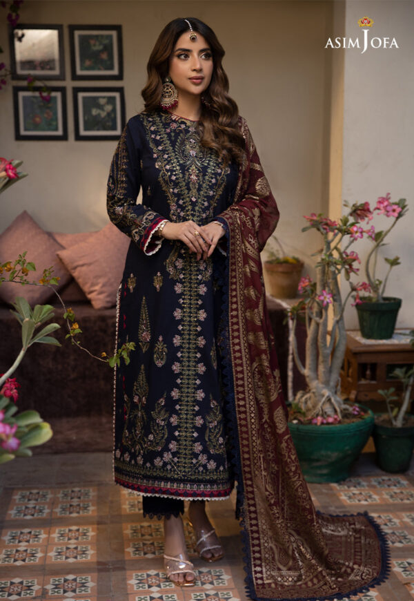 Asim Jofa Ajzb-22 Embroidered
