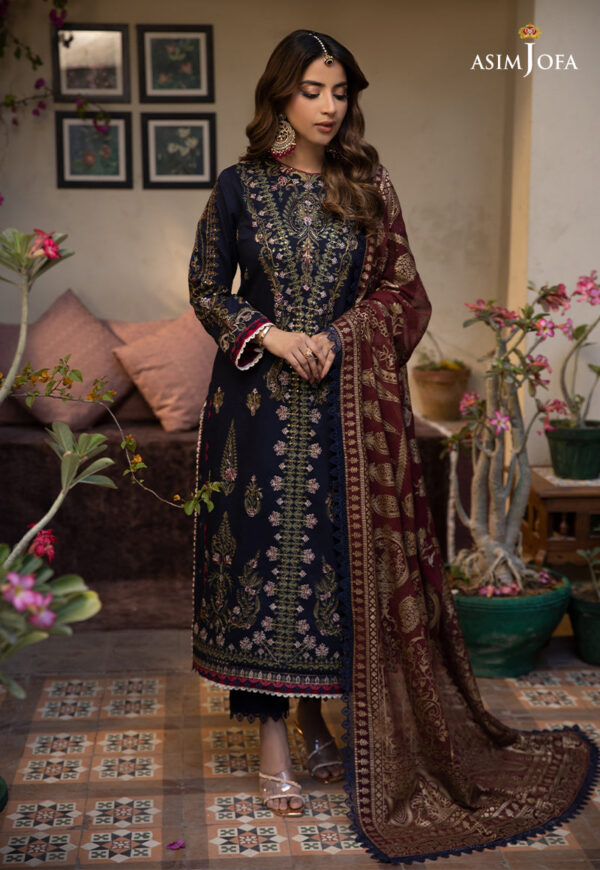 Asim Jofa Ajzb-22 Embroidered