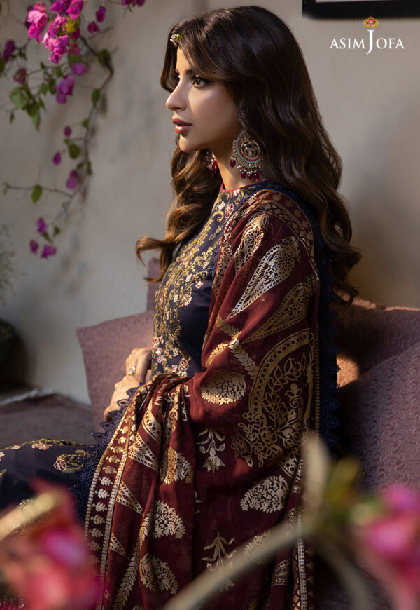 Asim Jofa Ajzb-22 Embroidered