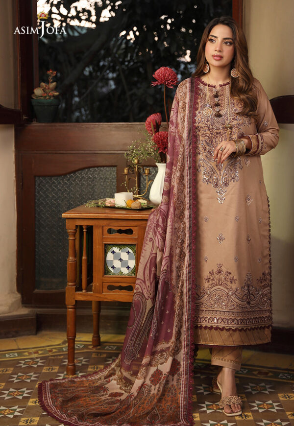 Asim Jofa Ajzb-20 Embroidered Cambric