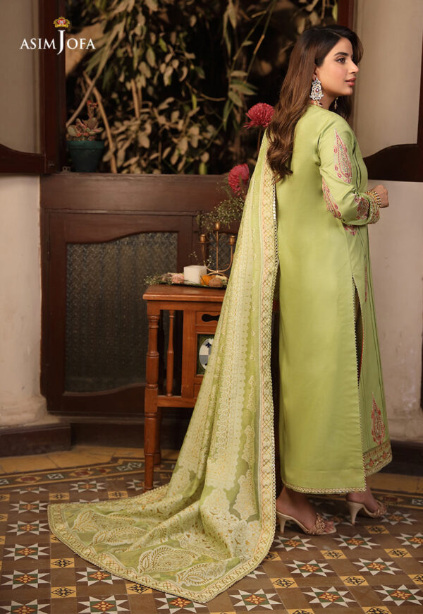 Asim Jofa Ajzb-24 Embroidered Cambric