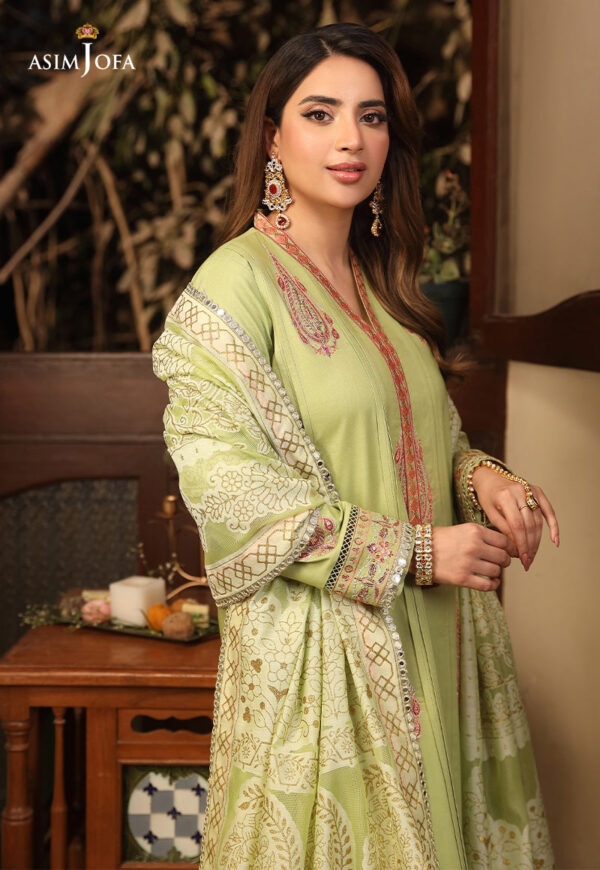Asim Jofa Ajzb-24 Embroidered Cambric