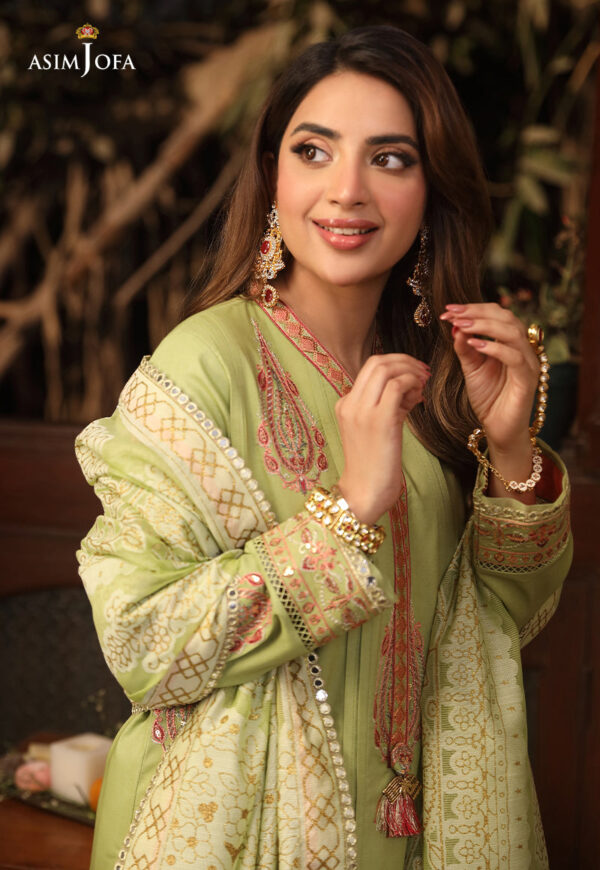 Asim Jofa Ajzb-24 Embroidered Cambric