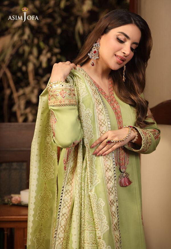 Asim Jofa Ajzb-24 Embroidered Cambric