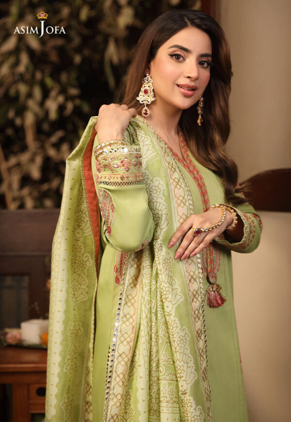 Asim Jofa Ajzb-24 Embroidered Cambric
