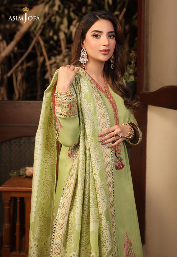 Asim Jofa Ajzb-24 Embroidered Cambric