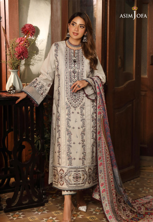 Asim Jofa Ajzb-10 Embroidered