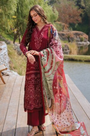 Xenia Xll 01 Paula Luxury Unstitched 25 Lawn