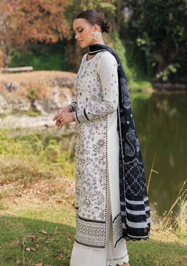 Xenia Xll 07 Fiorella Luxury Unstitched 25 Lawn - Image 3