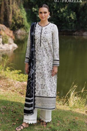 Xenia Xll 07 Fiorella Luxury Unstitched 25 Lawn