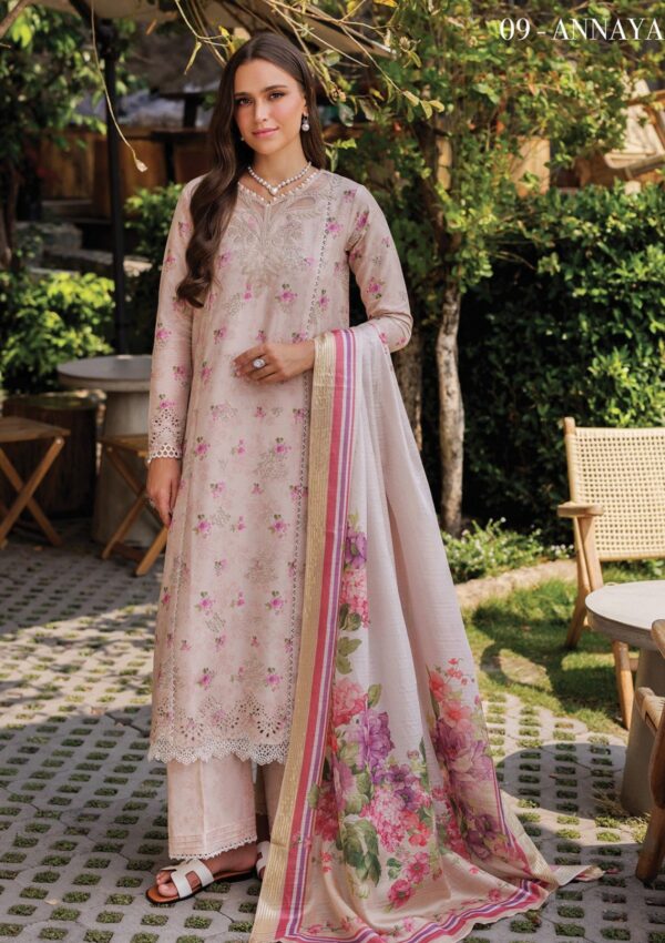 Xenia Xll 09 Annaya Luxury Unstitched 25 Lawn