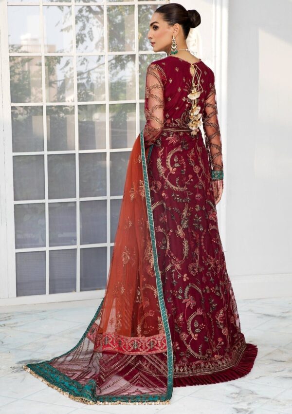Zarif Chiffon Zdl 01 Rouche De Luxury