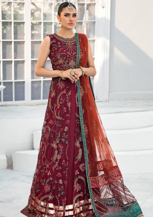 Zarif Chiffon Zdl 01 Rouche De Luxury