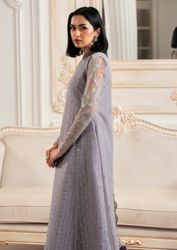 Zarif Unstitched 25 Znaf 01 Merve Nafees Formals - Image 4