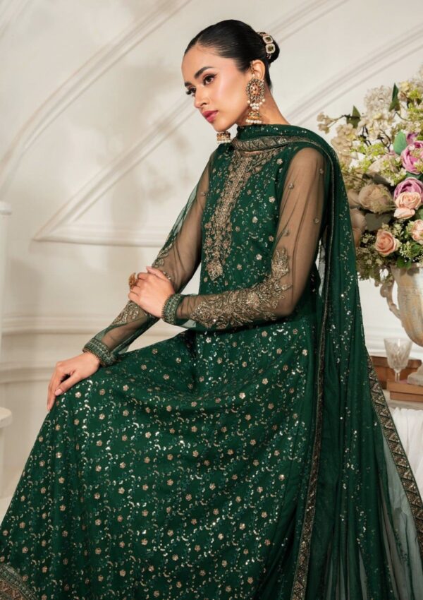 Zarif Unstitched 25 Znaf 03 Melisa Nafees Formals - Image 3