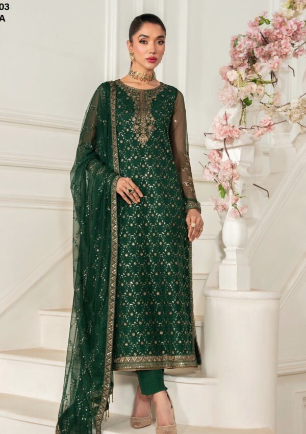 Zarif Unstitched 25 Znaf 03 Melisa Nafees Formals