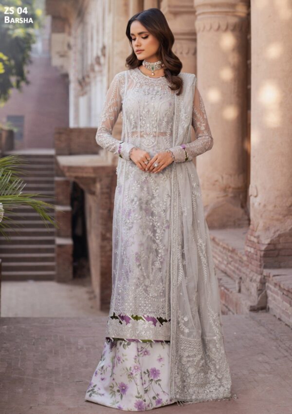 Zarif Wedding Zr25 04 Barsha Shehnai Formal Collection - Image 6