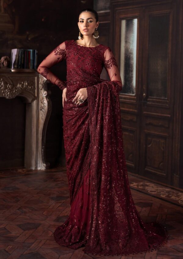 Zarif Wedding Zw24 02 Mabel Rouge Formal Collection - Image 3