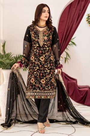 Ziara Zc24 02 Chiffon Unstitched