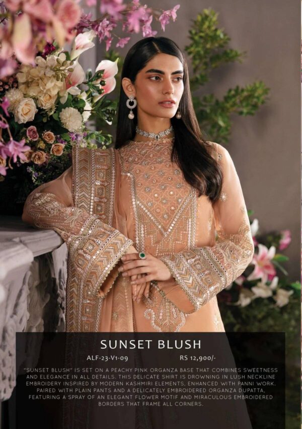 Afrozeh Luxury Alf 09 La Fuchsia