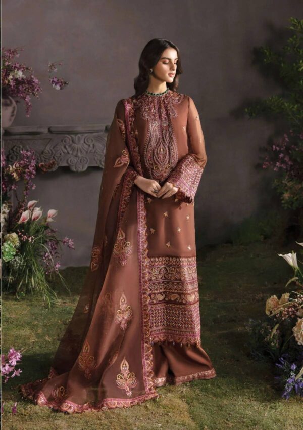 Afrozeh Luxury Alf 10 La Fuchsia