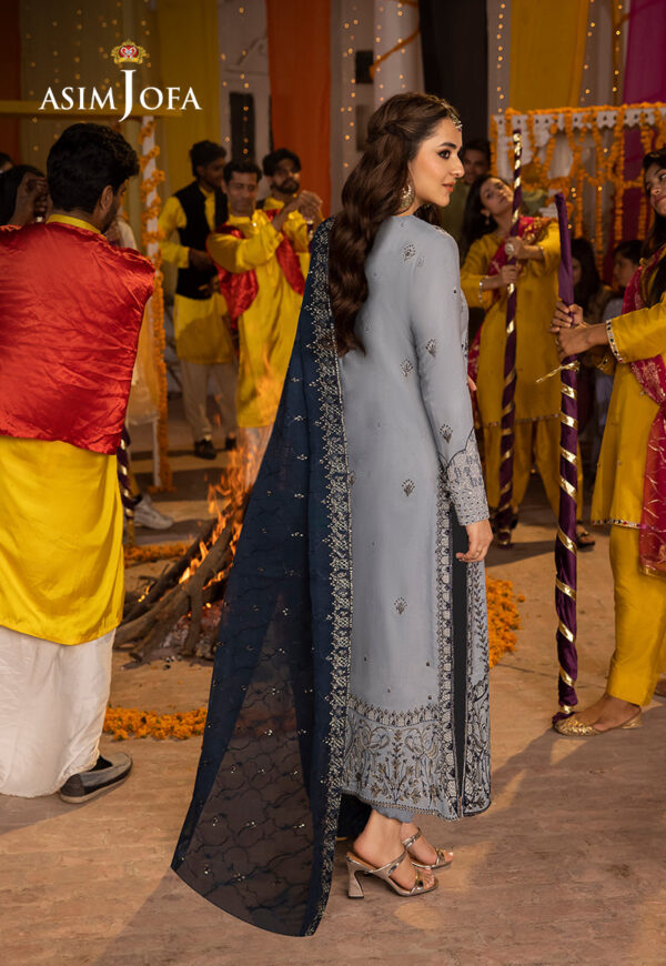 Asim Jofa Ajdab-08 Embroidered