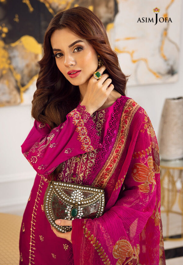 Asim Jofa Ajaa-05 Embroidered Lawn