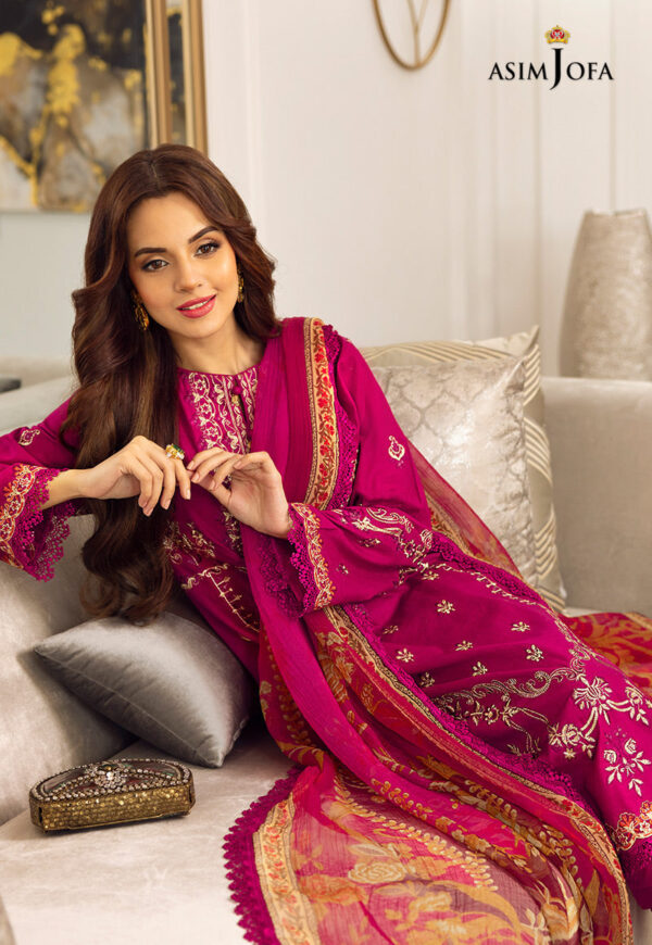 Asim Jofa Ajaa-05 Embroidered Lawn
