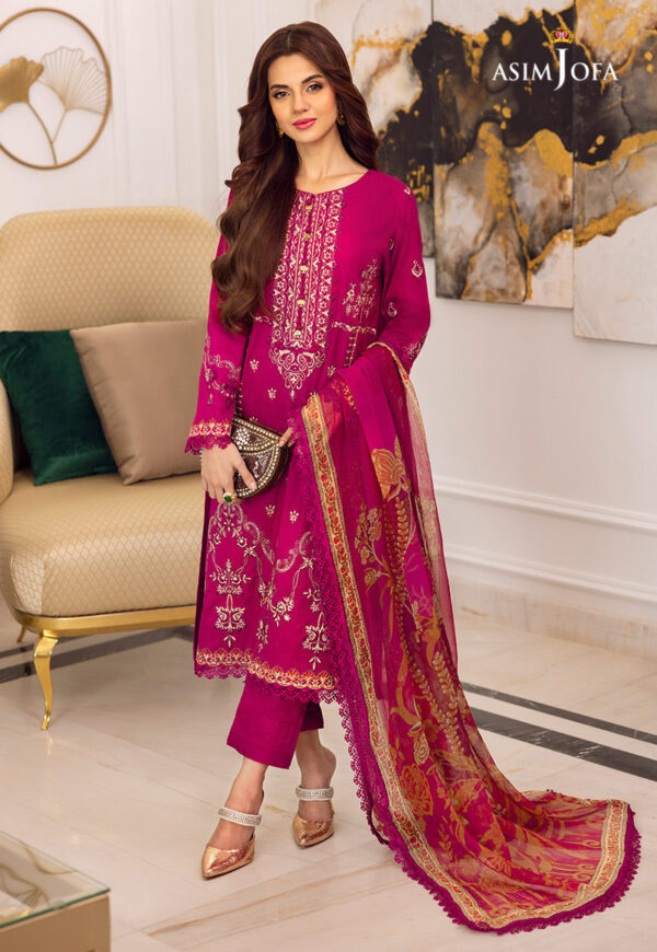 Asim Jofa Ajaa-05 Embroidered Lawn