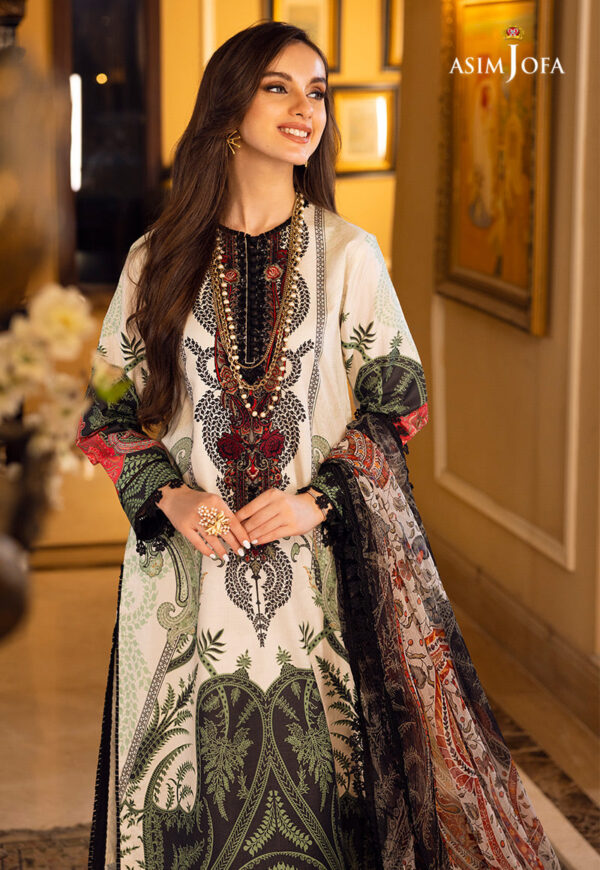 Asim Jofa Ajaa-11 Embroidered Lawn