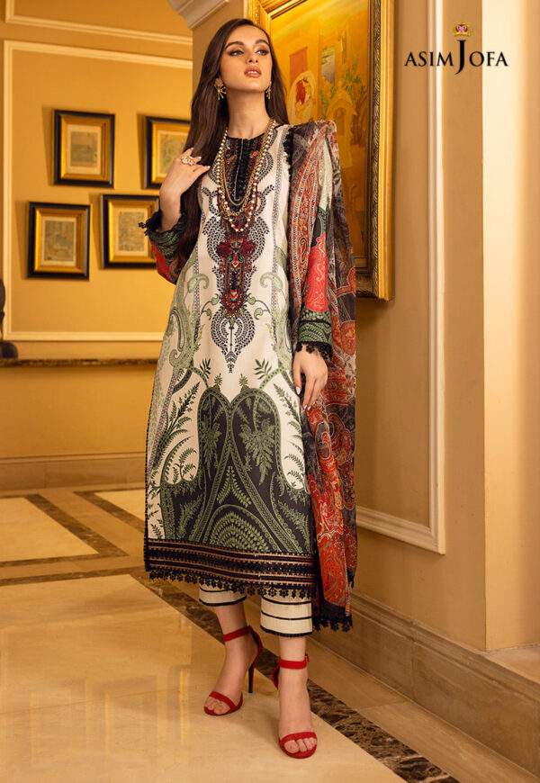 Asim Jofa Ajaa-11 Embroidered Lawn